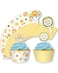 Happi Tree Cupcake Wrappers With Picks 12 pcs