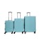STARLIFE 3 Piece ABS Hard side Trolley Luggage Set Spinner Wheels with Number Lock