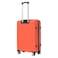 Cosmo Quartz Luggage Hard Trolley Orange 65cm