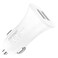Denmen DZ06 Double Car Charger White