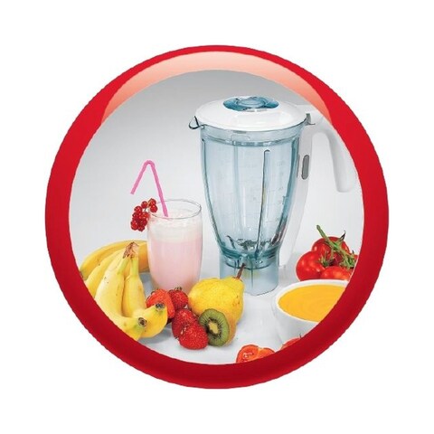 Moulinex Odacio Food Processor - 1000 Watt - White - FP7371BM