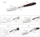 Generic Metermall 5Pcs/Set Stainless Iron Oil Painting Scraper Supplies Oil Painting Shovel Palette Knife