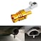 Car Turbo Sound Whistle Exhaust Tailpipe Blow Off Valve Aluminum Alloy Auto Accessories - (Gold)