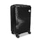 Biggdesign Moods Up Size 20" Suitcase, High-Resistance and Durable ABS Material, 360&deg; Swivel Wheels made of Silicone,Secure Travels with Special Lock System, 20Kg Carrying Capacity, Small Size, Black