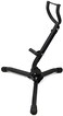 Mike Music Alto Tenor Saxophone Stand Display Instrument Accessories Metal Material Triangle Base Design Folding Portable Adjustable (S1)