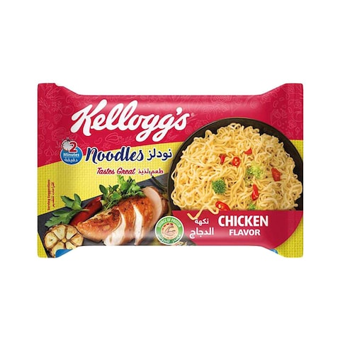 اشتري Kelloggs Noodles Chicken Flavour - 70 grams في مصر