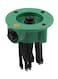 Generic Automatic 360 Degree Multi Head Lawn Sprinkler Black/Green 10 X 9Centimeter