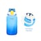 Nova Kids Water Bottle 550ml with Straw - Blue