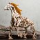 Ugears - Horse-Mechanoid - 410 Parts - 3D Wooden Puzzle - Mechanical Model - UGR-70054