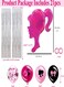 Pink Girl Balloons for Kids Birthday Women's Day Decorations Baby Shower Bachelorette party