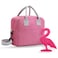 Eazy Kids Set of 4 Flamingo Reusable Hard Ice Packs for Lunch bags - Pink