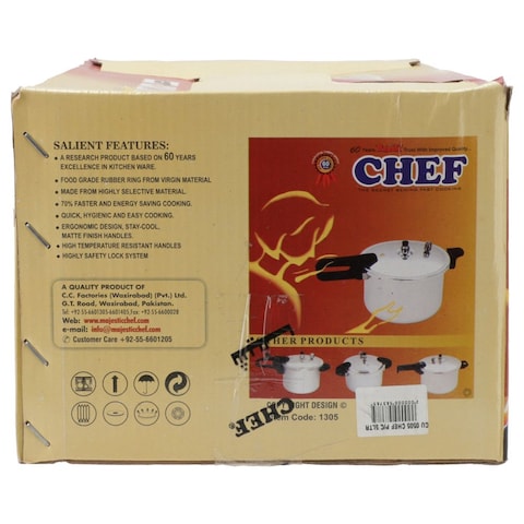 Chef Pressure cooker 5 Ltr