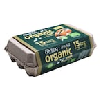 Buy Orvital Organic Eggs Medium 15 PCS in UAE