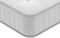 Galaxy Design Comfort Spring Edge Supports Mattress White Color - Super King Size ( L x W  H ) 210 x 200 x 26 cm