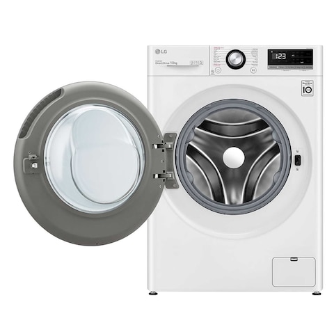 Lg F4Y3RYGYWV Front Loading Washing Machine with AI DD technology - 10 Kg - White