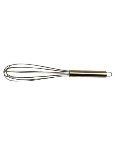 Generic Egg Beater Whisk Cake Egg Beater Srainless Steel - Silver 16 Inch