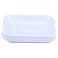 Plastic Dish Plate Rectangle No. 3 50 Pieces