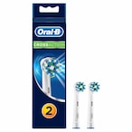 Buy Oral-B Cross Action Electric Toothbrush Replacement Brush Heads 2 PCS in UAE