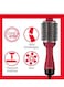 Revlon Salon OneStep Hair Dryer And Volumizer, Cherry Red, RVDR5279UKE (Titanium Coating, With Travel Case)
