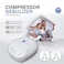 AFRA Compressor Nebulizer, White, AC, With Accessories, AF-400CN, 2 Years Warranty