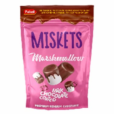 Miskets Belgium Chocolate Marshmallow 100Gr