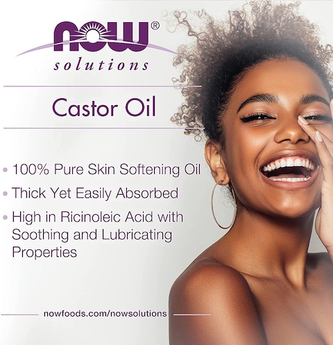 Now Solutions Castor Oil 16 Oz 100% Pure