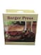 Burger Press Silver/Black