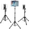Promage Ipad Tripod Mount Tablet Holder Stand, 360 Adjustable Cradle Bracket Tripod Mount For Apple Ipad Pro 12.9, Ipad Pro 11, Ipad Pro 10.5, Pro 9.7