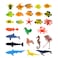 Power Joy Animal Worldz Sea World Animal Figure Toy 2inch 10 PCS
