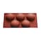 5 Cavity Half Sphere Silicone Baking Molds for Making Chocolate, Cake, Jelly, Dome Mousse