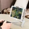 UPERGO AP-7V Adjustable Aluminum Smartphone, Tablet Stand/Holder For upto 13" iPad And Tablet - Silver