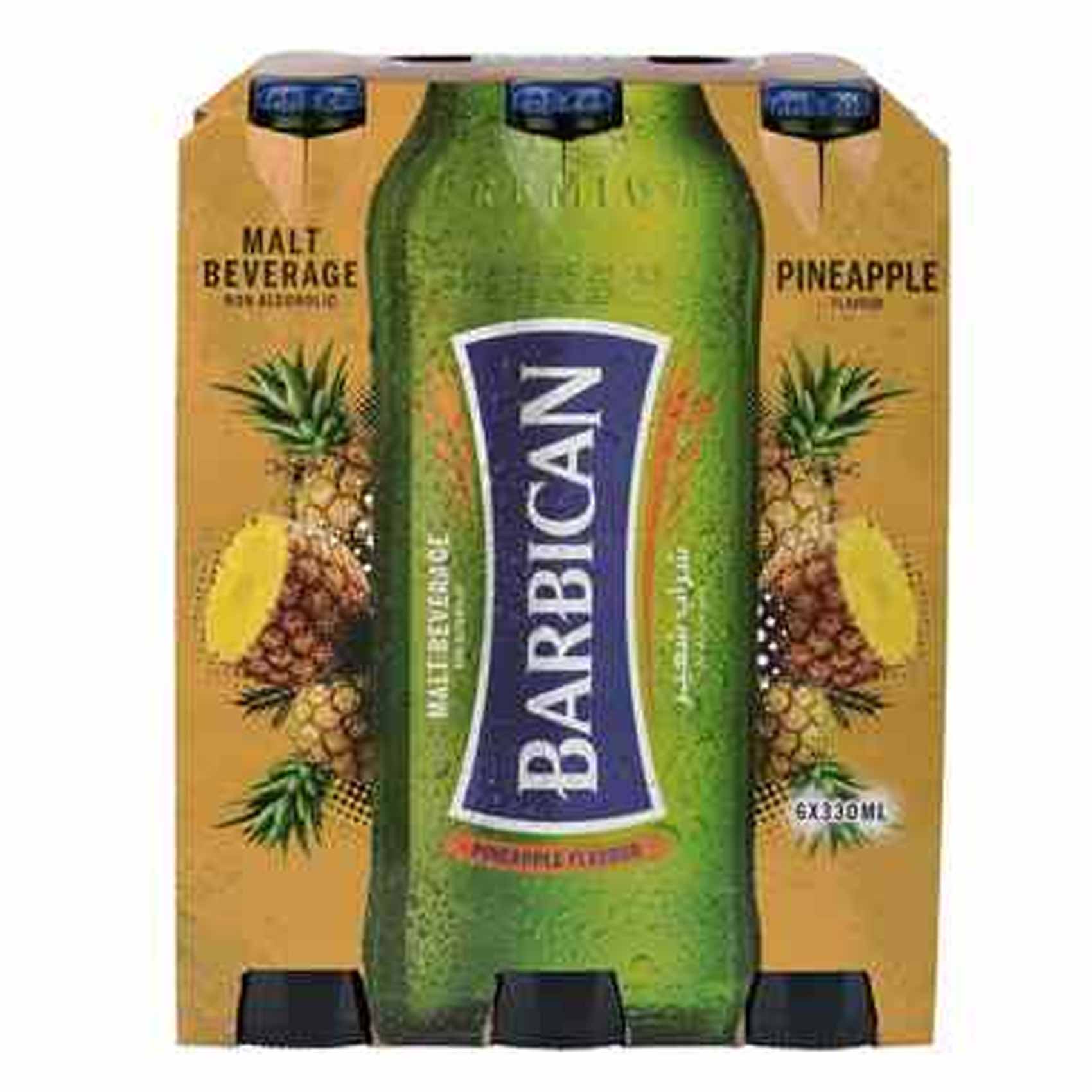 Barbican Malt Beverage Pineapple 330ML X6