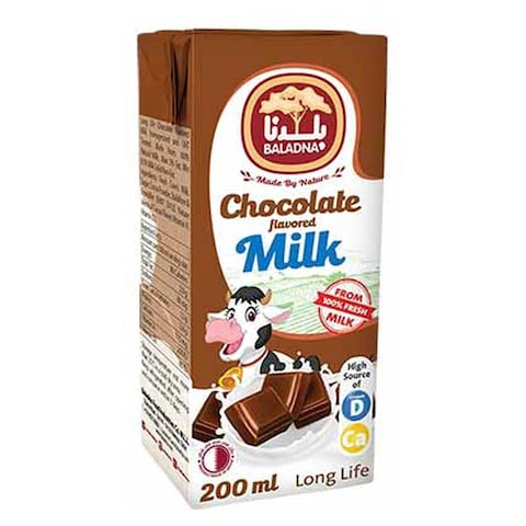 Baladna Chocolate Flavoured Milk 125ml x6