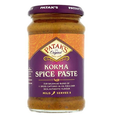 Pataks Korma Curry Paste 290GR