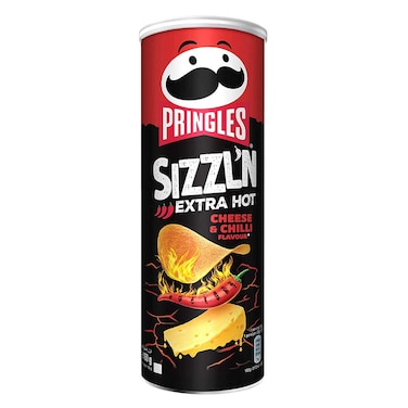Pringles Hot Cheese &amp; Chilli 160G