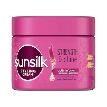 Sunsilk Styling Hair Cream Strength &amp; Shine With Provitamin B5 &amp; Smoothening Oil 275ml