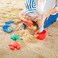 7-piece sand play set, multicolour