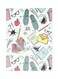 Make Up Metal Plate Poster Multicolour 15x20centimeter