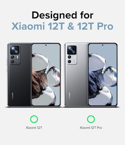 Ringke - Xiaomi 12T/ 12T Pro Case   Fusion-X Series   Black