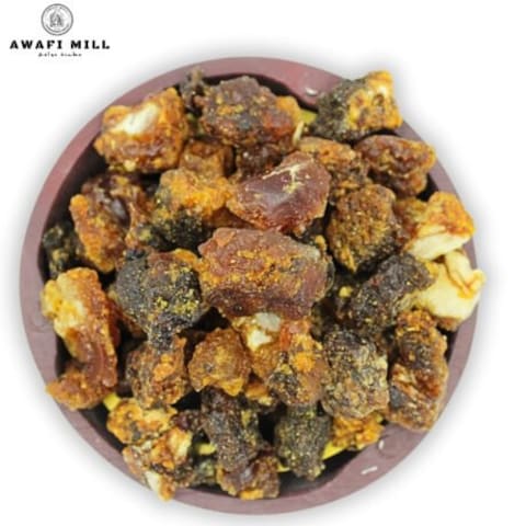 AWAFI MILL Opoponax Resin Incense  Triangle Charcoal Tablet - (100 gram With 20 Charcoal Piece)