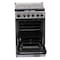 Midea Gas Cooker With Full Safety CME6060-D Silver/Black 60x60cm