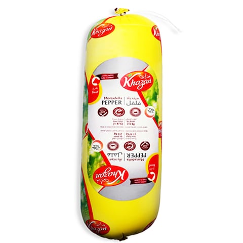 KHAZAN MORTADELLA WITH PEPPER KG