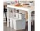 Bin with lid, light grey22 l