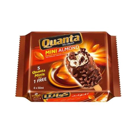 Quanta Mini Sticks Peanut Ice Cream 50ml Pack of 6