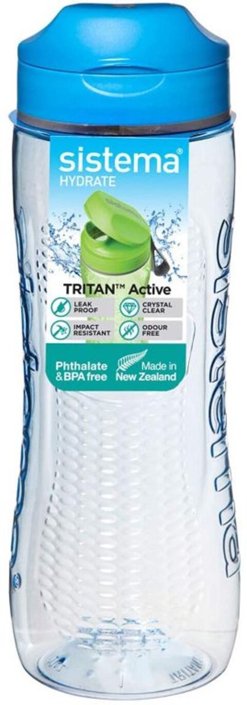 Sistema Tritan Active Water Bottle 800ML Green