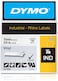 Dymo Rhino Industrial Labels Vinyl 19Mm X 5.5M - Black On White