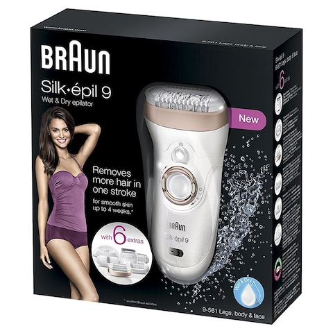 Braun Silk Epil 9 Epilator 9-561 White