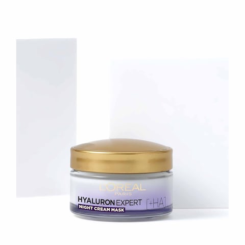 Loreal Paris Hyaluron Expert Replumping Moisturizing Night Cream Mask - 50 Ml