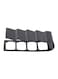 Generic Tv Remote Control Organizer Black Standard