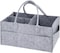 Baby Diaper Caddy Organizer Portable Large Tote Car Travel Bag